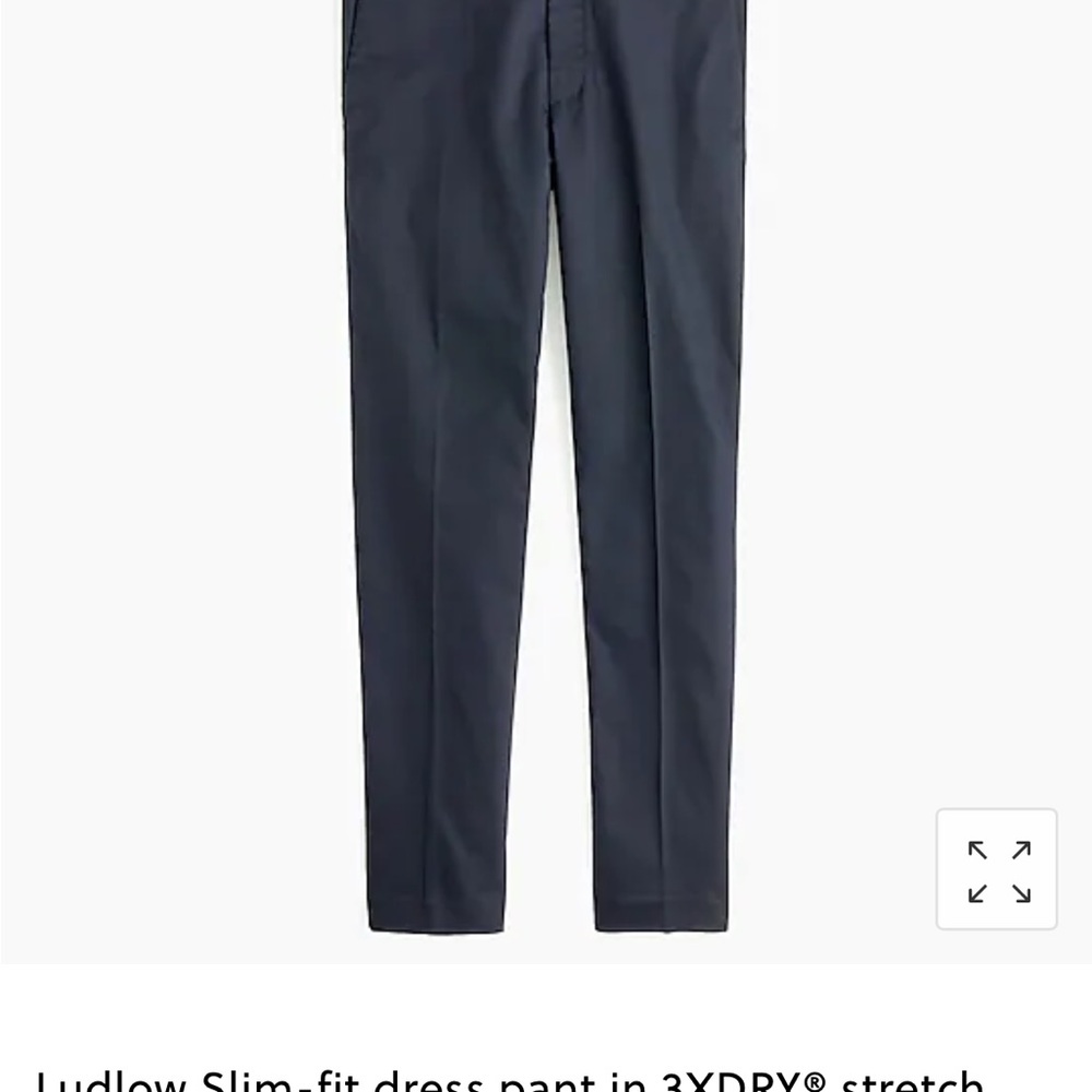 J. Crew Men’s Ludlow Slim-fit dress pant (Navy)